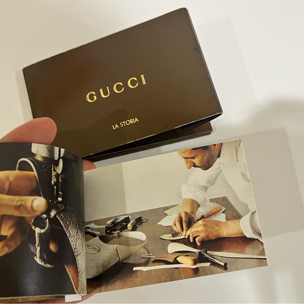 Gucci Black and Brown Travel Bag with Gold Hardware - Picture 12 of 12